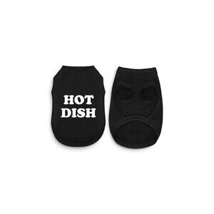 Dog Shirt XS Cat Pet Clothes Black Soft & Stylish Dog Clothes OC8